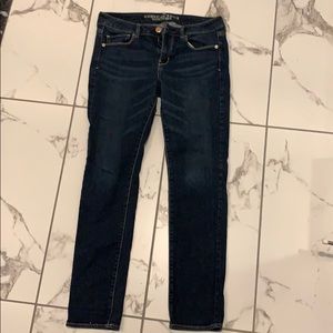 AMERICAN EAGLE SKINNY JEANS Size:10R